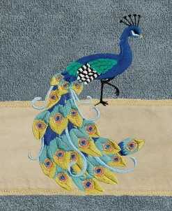 Linum Home Textiles Turkish Cotton Penelope Embellished Towel Set, 4 Piece -Avanti Linens Shop 23164549 fpx