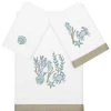Linum Home Textiles Turkish Cotton Aaron Embellished Towel Set, 3 Piece -Avanti Linens Shop 23164709 fpx
