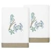 Linum Home Textiles Turkish Cotton Aaron Embellished Hand Towel Set, 2 Piece 2 Linum Home Textiles Turkish Cotton Aaron Embellished Hand Towel Set, 2 Piece -Avanti Linens Shop 23164726 fpx