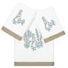 Linum Home Textiles Turkish Cotton Aaron Embellished Towel Set, 3 Piece -Avanti Linens Shop 23164738 fpx