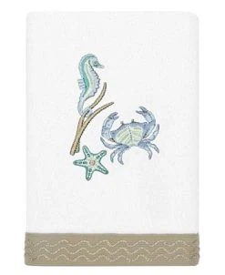 Linum Home Textiles Turkish Cotton Aaron Embellished Towel Set, 3 Piece 18 Linum Home Textiles Turkish Cotton Aaron Embellished Towel Set, 3 Piece -Avanti Linens Shop 23164740 fpx