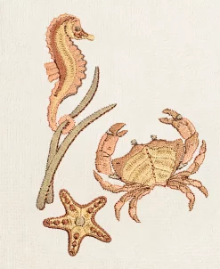 Linum Home Textiles Turkish Cotton Aaron Embellished Hand Towel Set, 2 Piece -Avanti Linens Shop 23164766 fpx