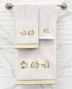 Linum Home Textiles Turkish Cotton Belinda Embellished Towel Set, 3 Piece -Avanti Linens Shop 23165540 fpx
