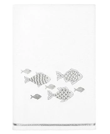 Linum Home Textiles Turkish Cotton Figi Embellished Towel Set, 3 Piece 4 Linum Home Textiles Turkish Cotton Figi Embellished Towel Set, 3 Piece - Image 2