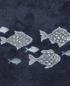 Linum Home Textiles Turkish Cotton Figi Embellished Bath Towel Set, 2 Piece -Avanti Linens Shop 23168556 fpx