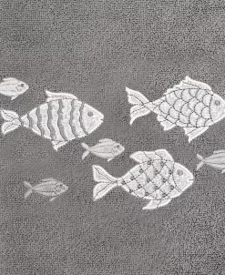 Linum Home Textiles Turkish Cotton Figi Embellished Bath Towel Set, 2 Piece -Avanti Linens Shop 23168768 fpx