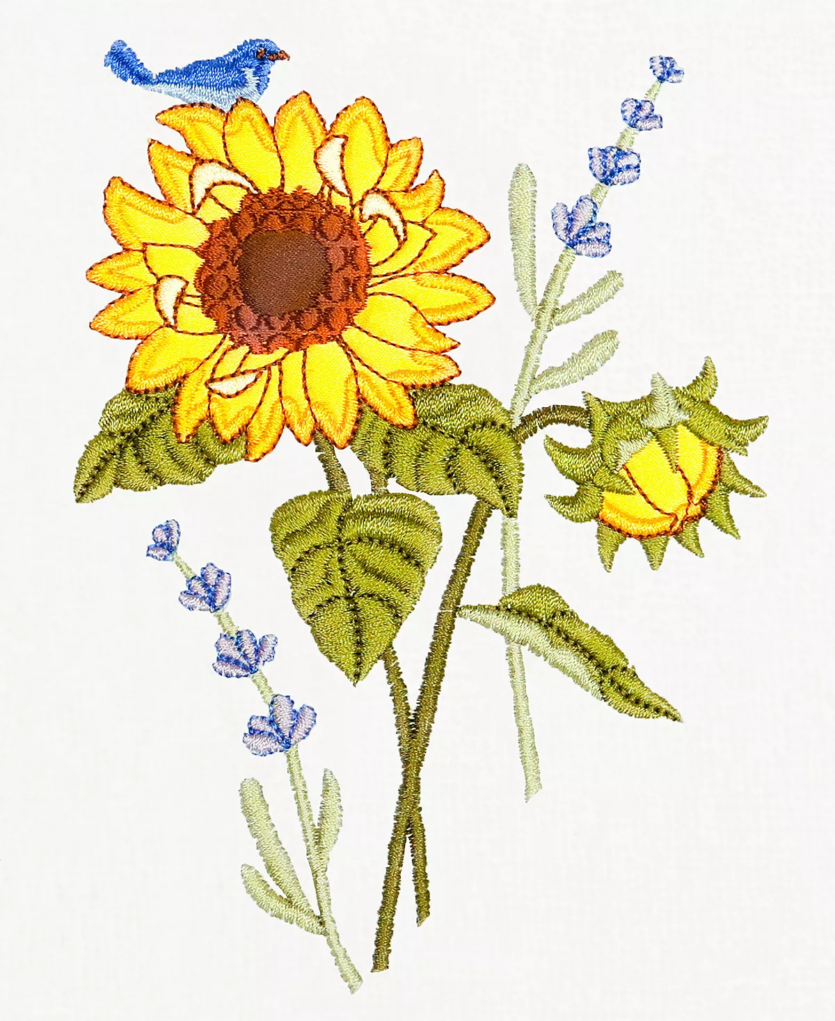 Linum Home Textiles Turkish Cotton Girasol Embellished Hand Towel Set, 2 Piece 6 Linum Home Textiles Turkish Cotton Girasol Embellished Hand Towel Set, 2 Piece - Image 4