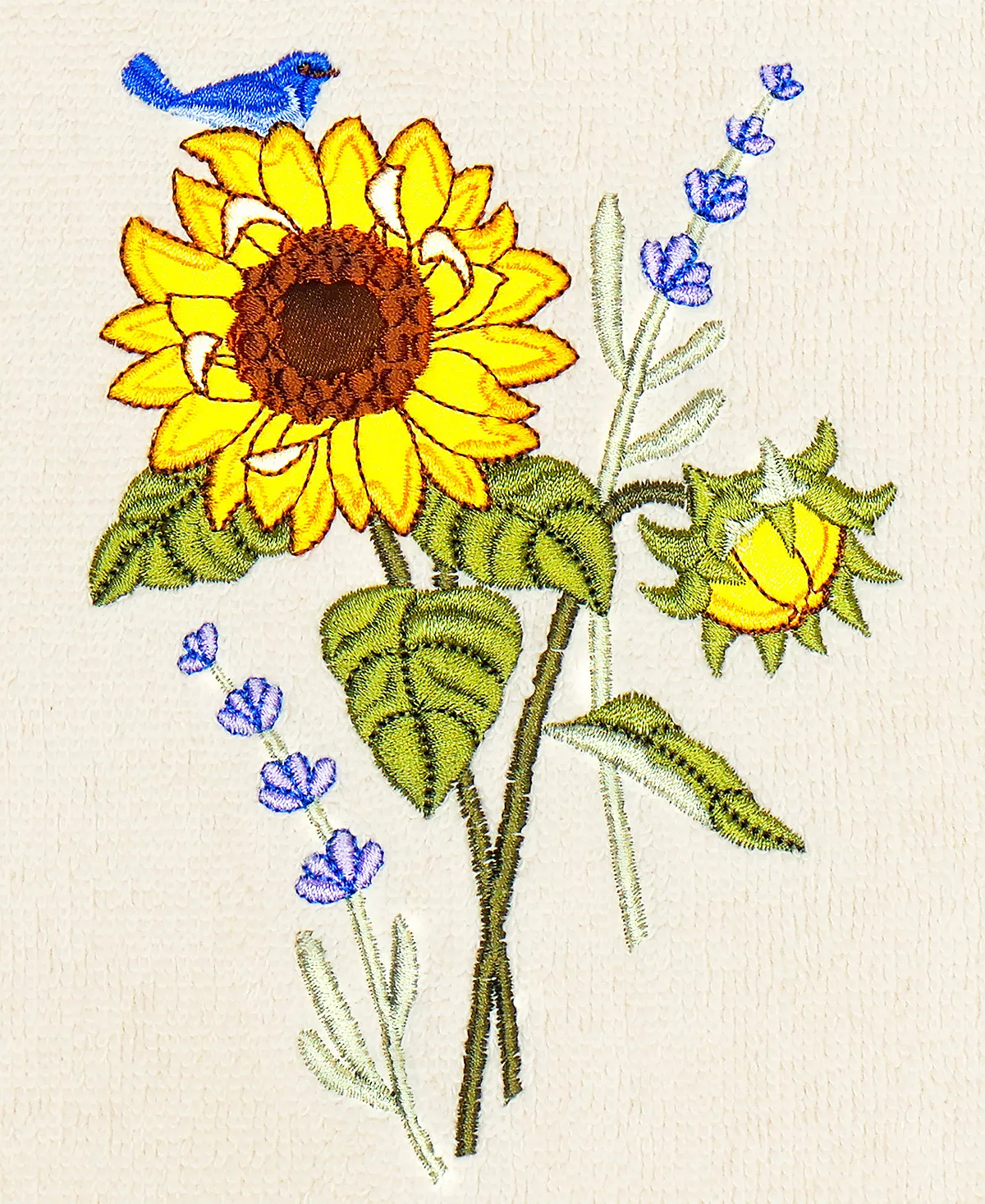 Linum Home Textiles Turkish Cotton Girasol Embellished Hand Towel Set, 2 Piece 8 Linum Home Textiles Turkish Cotton Girasol Embellished Hand Towel Set, 2 Piece - Image 6