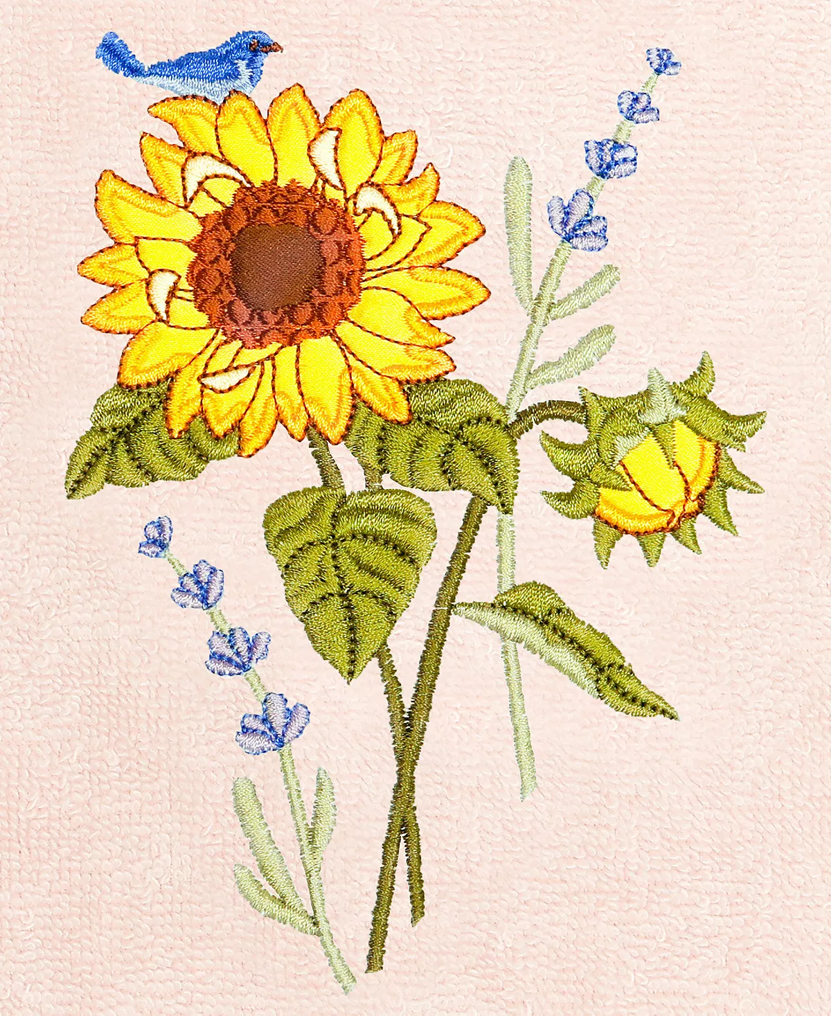 Linum Home Textiles Turkish Cotton Girasol Embellished Hand Towel Set, 2 Piece 10 Linum Home Textiles Turkish Cotton Girasol Embellished Hand Towel Set, 2 Piece - Image 8