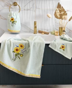 Linum Home Textiles Turkish Cotton Girasol Embellished Fingertip Towel Set, 2 Piece 20 Linum Home Textiles Turkish Cotton Girasol Embellished Fingertip Towel Set, 2 Piece -Avanti Linens Shop 23169276 fpx