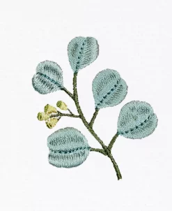 Linum Home Textiles Turkish Cotton Botanica Embellished Fingertip Towel Set, 2 Piece -Avanti Linens Shop 23173770 fpx