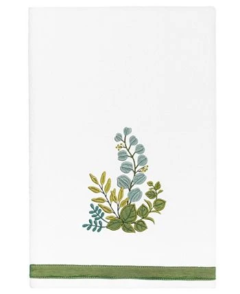 Linum Home Textiles Turkish Cotton Botanica Embellished Towel Set, 3 Piece 4 Linum Home Textiles Turkish Cotton Botanica Embellished Towel Set, 3 Piece - Image 2