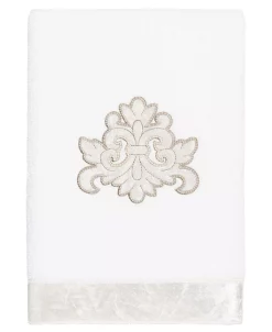 Linum Home Textiles Turkish Cotton May Embellished Towel Set, 4 Piece -Avanti Linens Shop 23175063 fpx