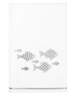 Linum Home Textiles Turkish Cotton Figi Embellished Towel Set, 4 Piece -Avanti Linens Shop 23177362 fpx