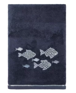 Linum Home Textiles Turkish Cotton Figi Embellished Towel Set, 4 Piece -Avanti Linens Shop 23177465 fpx