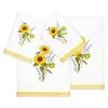 Linum Home Textiles Turkish Cotton Girasol Embellished Towel Set, 4 Piece -Avanti Linens Shop 23177709 fpx