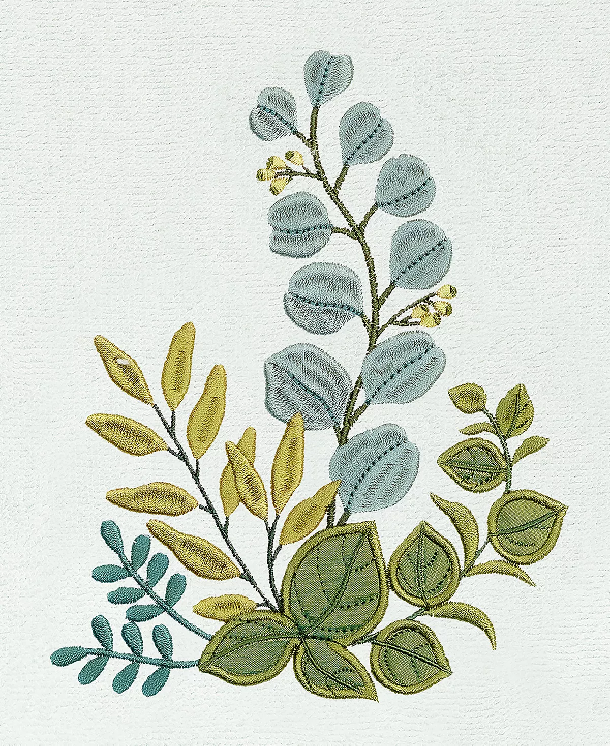 Linum Home Textiles Turkish Cotton Botanica Embellished Towel Set, 4 Piece 12 Linum Home Textiles Turkish Cotton Botanica Embellished Towel Set, 4 Piece - Image 10