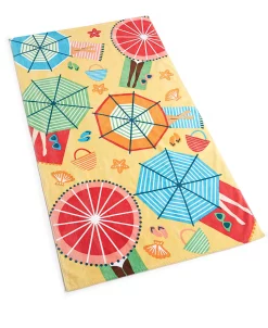 Charter Club Printed Beach Towel, 38 X 68, Created For Macy's -Avanti Linens Shop 23350214 fpx