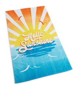 Charter Club Printed Beach Towel, 38 X 68, Created For Macy's -Avanti Linens Shop 23473384 fpx