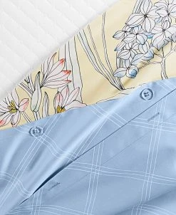 Charter Club 300-Thread Count Hydrangea 3-Pc. Twin Duvet Cover Set, Created For Macy's -Avanti Linens Shop 23522583 fpx