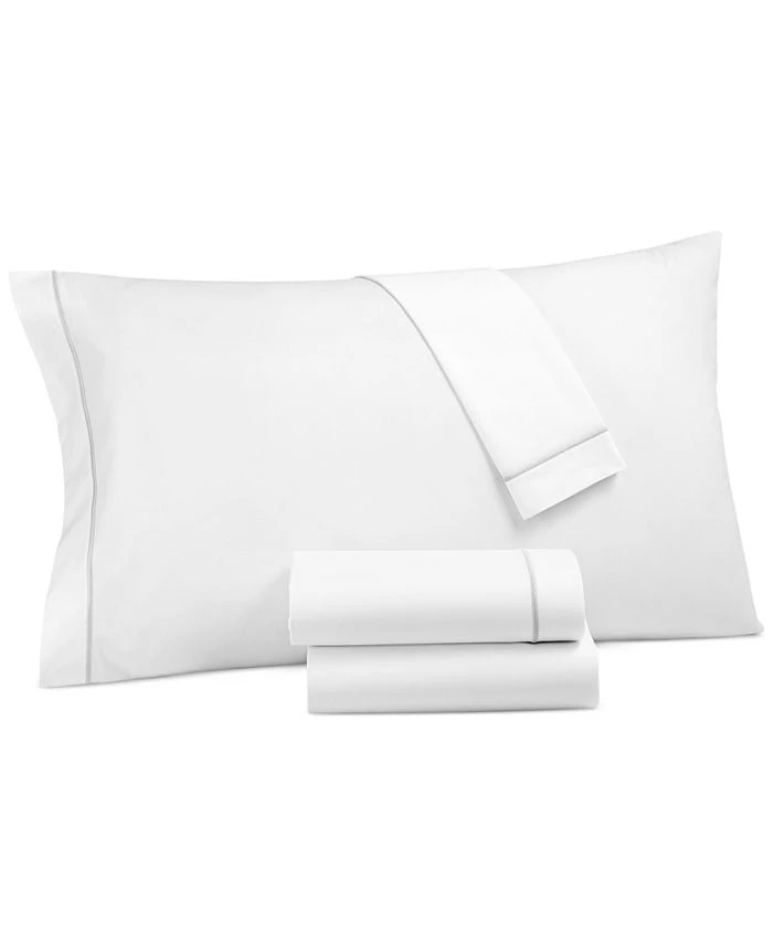 Hotel Collection Italian Percale Cotton 4-Pc. Set, Full Sheet, Created For Macy's 3 Hotel Collection Italian Percale Cotton 4-Pc. Set, Full Sheet, Created For Macy's