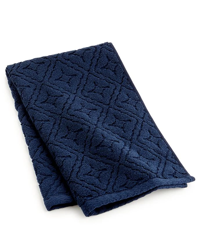 Hotel Collection Micro Cotton Sculpted Tonal Tile Hand Towel, 16 X 30, Created For Macy's 3 Hotel Collection Micro Cotton Sculpted Tonal Tile Hand Towel, 16 X 30, Created For Macy's