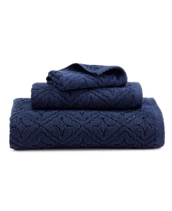 Hotel Collection Micro Cotton Sculpted Tonal Tile Bath Towels
