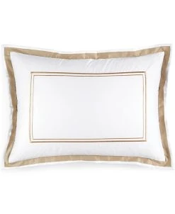 Hotel Collection Embroidered Frame Sham, King, Created For Macy's